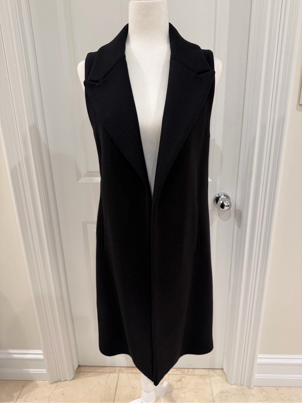 Zara Woman Black Tailored Vest